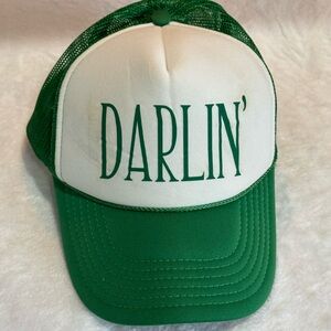 OTTO Green and White Trucker Hat